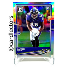 2020 Panini Donruss Optic Football PATRICK QUEEN 118 RC Silver Holo PRIZM RAVENS
