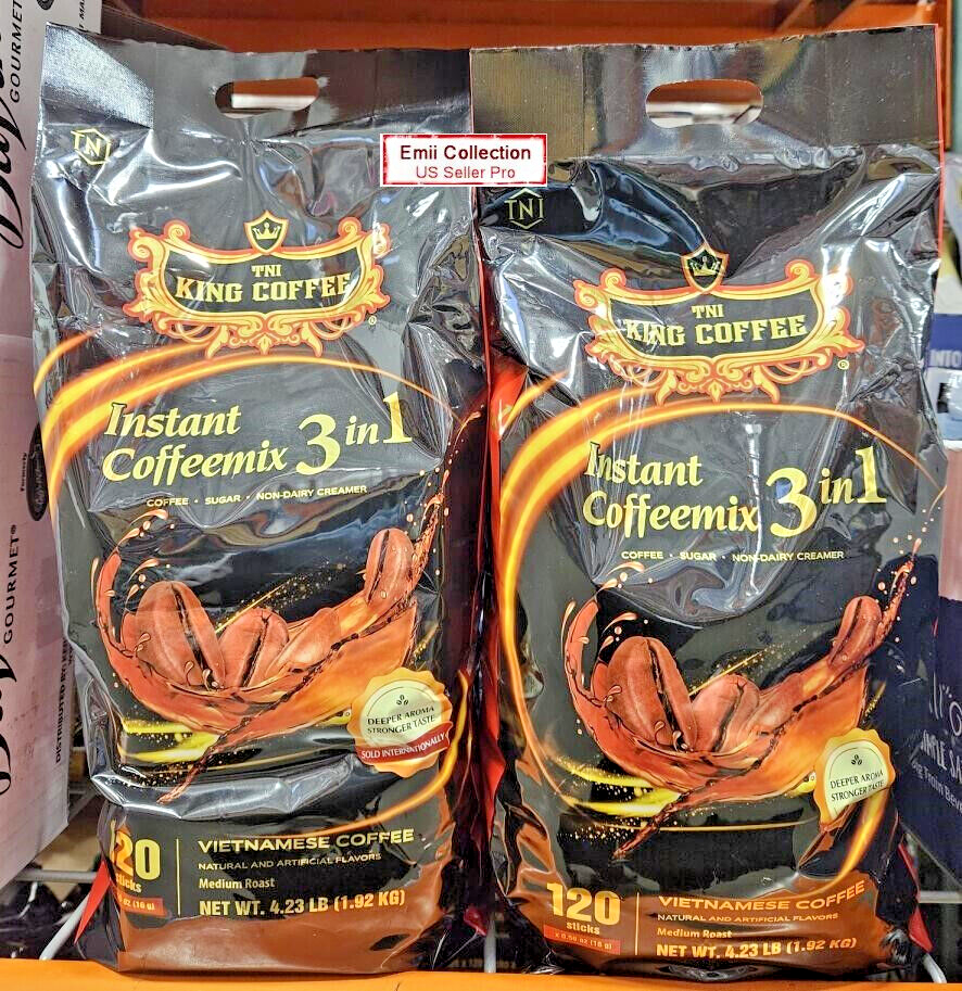 TNI King Coffee Instant Coffeemix 3 in 1 Vietnamese Coffee 120