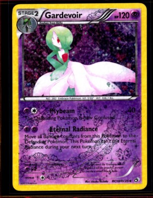 Pokémon TCG; Gardevoir RC10/RC25 - Legendary Treasures - Radiant