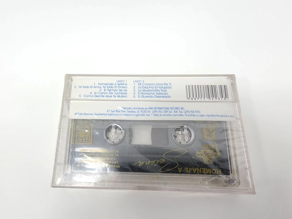 Homenaje A Selena Los Acuario De Mexico Cassette Mar International NIP - Image 3 of 4