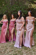 Authentic Cinderella 7492 Dress--Color: Mauve--Size: 12-Prom Dress