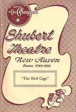 Arthur Laurents "THE BIRD CAGE" Melvyn Douglas 1950 FLOP Tryout Playbill