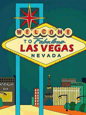 Blechschild 30x40 welcome to fabulous las vegas Wand Deko Cafe Sammler Geschenk