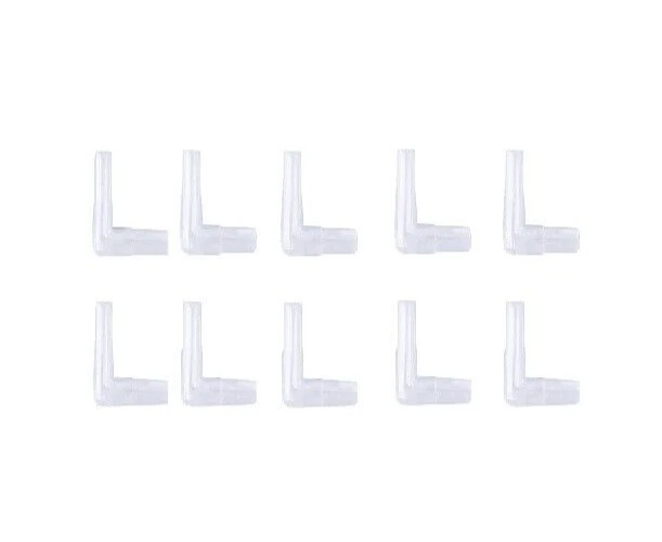 10 x L Connector Adapter Joint Aquarium Airline Hose Tubing Pump Fish Tank