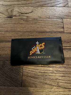 VINTAGE SEATTLE SUPERSONICS KEYBANK ACCOUNT BALANCE BOOKLET