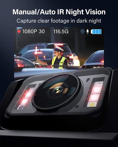 Boblov 1080P Police Body Worn Camera audio Video recorder Night Vision Cam 128GB - Picture 10 of 13