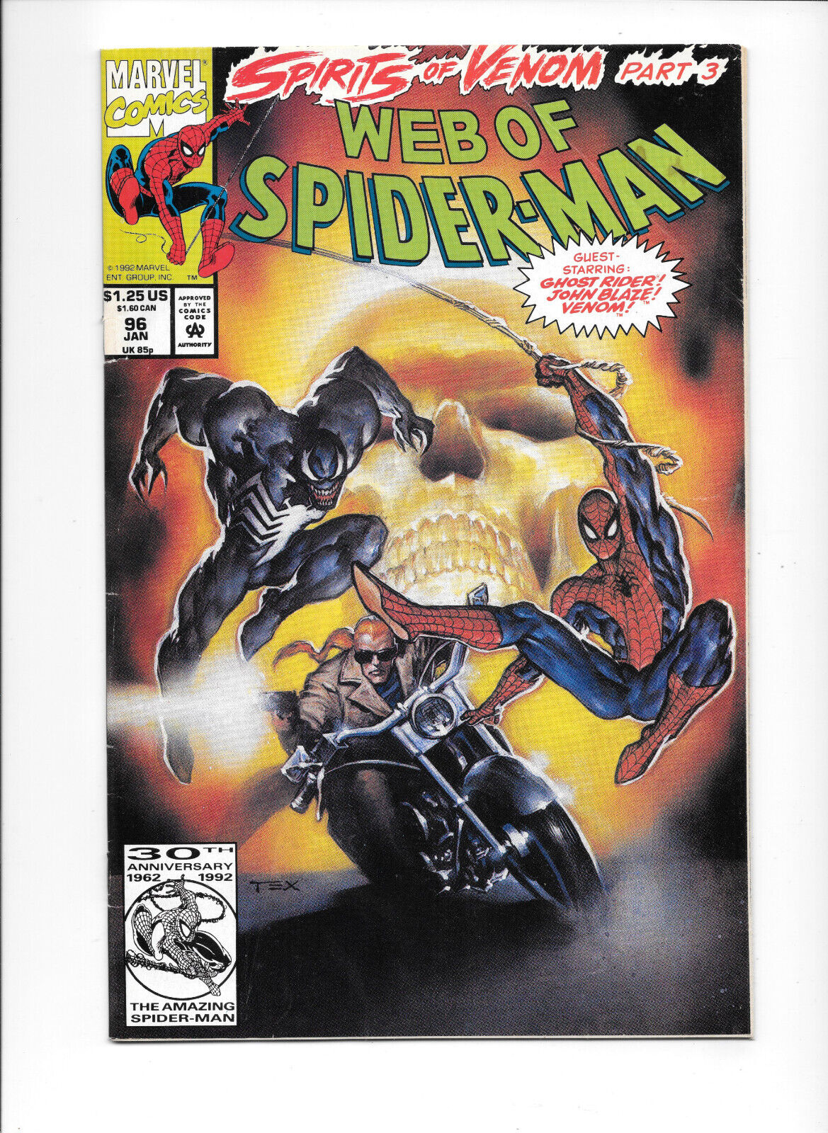 Web Of Spider-Man #96 1993 FN Marvel Comics