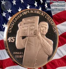 "Trump - The Impeachment Champion" 1 oz .999 Copper Round #34 LIMITED Series