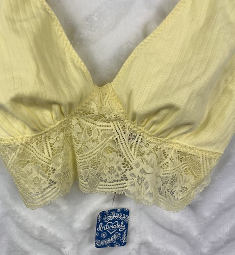 Free People Intimates Bralette Lemon Yellow Daybreak Women Size Small NWT - Picture 3 of 5