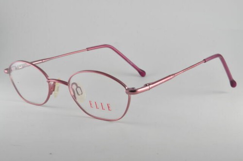Elle Women Glasses Frame Titanium Burgundy Tone Eyewear EL18522 Eyeglasses Elle Eyeglasses EL18522 BURGUNDY 51-18-140 mm FLEX HINGES  main image 2