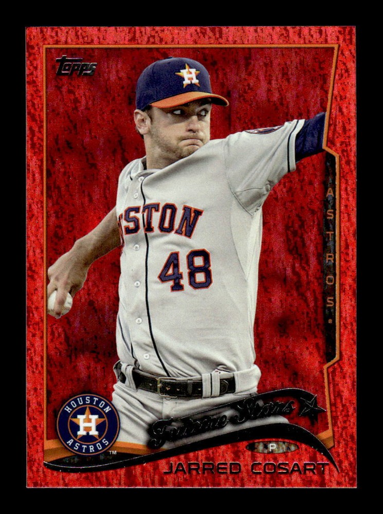 2014 Topps Jarred Cosart Red Foil #89