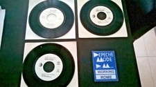 lot DEPECHE MODE 3 rare records 7'' promo juke box + PASS Delta Machine ROME  