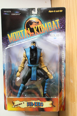 SUB ZERO MORTAL KOMBAT Infinite Concepts 2000 Unopened Case Fresh! C.O.G.J.I.T. 