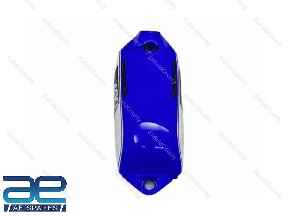 For Yamaha 250 DT 400 DT Enduro Blue Painted Petrol Fuel Gas Tank 1975 ...