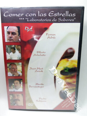 Eating with the Stars - Spanish Cuisine NEW PAL Cult DVD Ferran Adria ...