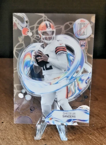 2025 Topps Signature Shedeur Sanders Base (RAW)