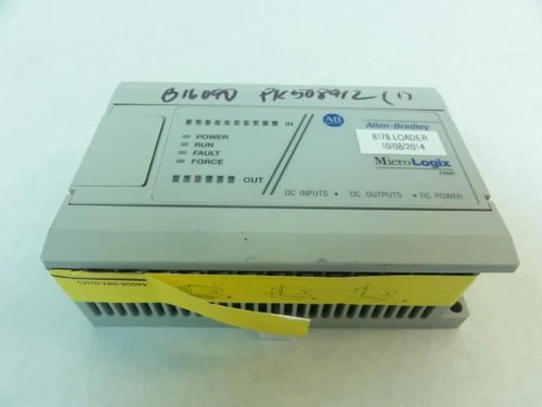 182419 Old-Stock; Allen-Bradley 1761-L16BBB MicroLogix Controller; Ser. E; FW 1.