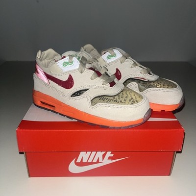 Kinder Schuh Unisex Nike Air Max 1 x CLOT Größe EUR 27