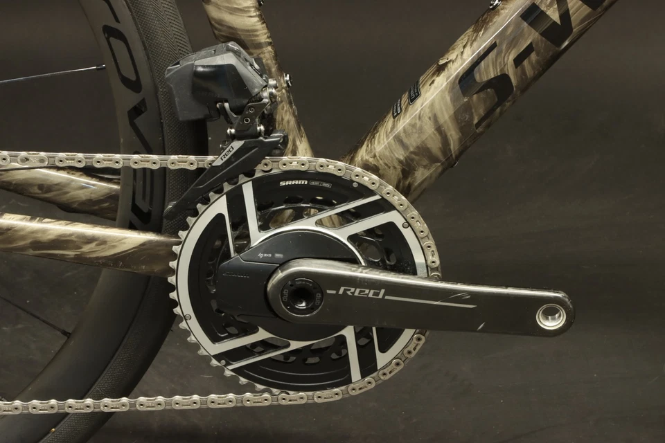 2025 Specialized S-WORKS Roubaix SL8 56cm SRAM Red eTap AXS 12s Gloss Taupe Demo - Image 2 of 4