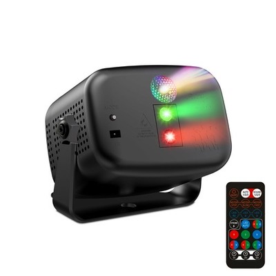 Disco Licht für Partys Mini Disco Licht Strobe Lichter mit Fernbedienung RGB ...