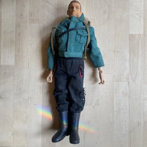 Vintage G.I. Joe Takara German Soldier With Back Pack- Holster - 60s/70s - Japan