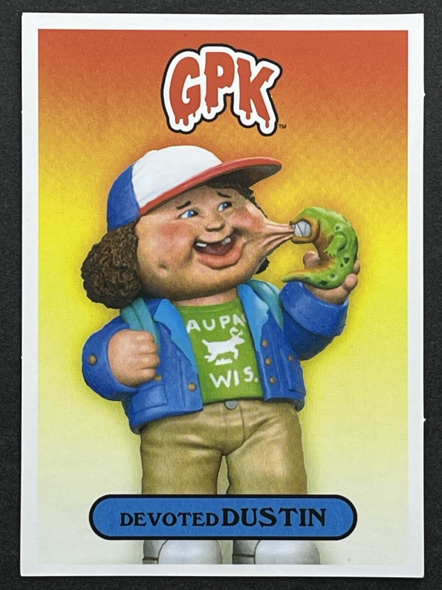 2022 Topps Garbage Pail Kids GPK x Stranger Things Devoted Dustin