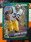 2025 Panini Prizm Football Green Shimmer Jerome Bettis #235