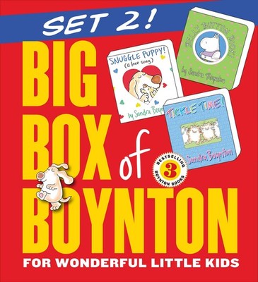 Big Box of Boynton Set 2!: Snuggle Puppy! Belly Button Book! Tickle Time! (Boyn,