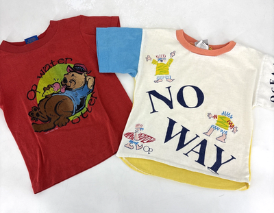 #ad #ad Vintage OP Ocean Pacific T Shirt LOT Kids 4 Surfwear 80s USA Otter Graphic Tees $36.95