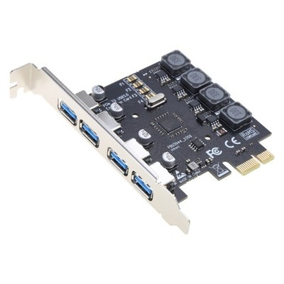 Professional PCI-E to USB 3.0 PCI for Express Expansion Card for Desktops (4 Por