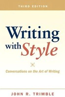 John Trimble (U. A.) | Writing With Style: Conversations On The Art Of Writing