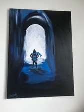 oeuvres d'art originale, acrylique sur toile, décoration murale, œuvre unique