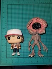 Funko POP! Stranger Things: S1 Dustin #424 Vinyl And Demogorgon #602 See Picture