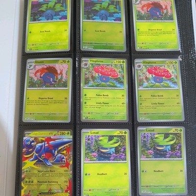 Phantasmal Flames komplettes Base Set: Normal, EX, Holos & Reverse Holos 