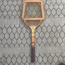 RARE! 1950-60 Tennis Racket Wilson JET Strata...