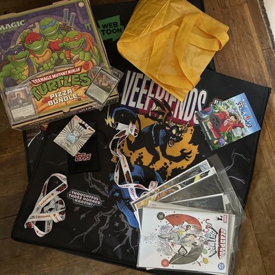 NYCC 2025 PANEL & EXHIBITORS EXCLUSIVES BUNDLE MTG X TMNT, VEE FRIENDS + COMICS