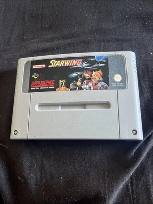 Nintendo SNES Cartridge Starwing