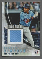 2025 Topps Update Baseball Major League Materials #MMUCSI Chandler Simpson