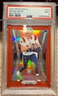 Drake Maye 2024 Panini Prizm Deca Red Prizm /199 Rookie Card (RC) PSA MINT 9