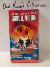 Double Vision (VHS, 2003) Rare Promotional Screener English Sub Tested 