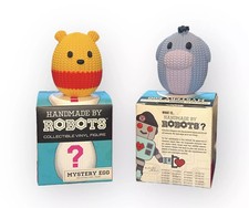 Set of 2 Handmade By Robots Knit Series Eeyore Disney Mystery Egg NEW