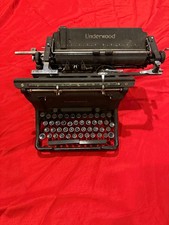 Antique underwood typewriter untested estate sale free shipping