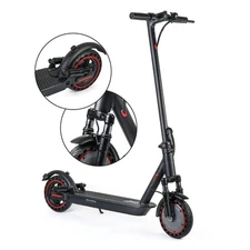 Foldable 25MPH Scooter, Dual Dampers Added - Great for Adult Birthday & Xmas!