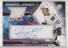 2020-21 SPx Rookie Auto Jersey Tier 1 /375 Brandon Hagel #BH Auto RC