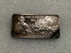Vintage Hamilton Mint 1 oz Silver Bar .999 ~ Paul Revere's Ride  ~~ TONED