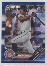 2019 Bowman Chrome Draft Sapphire Edition Blue 32/99 Christian Cairo c7y