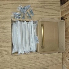 Richelieu Cabinet Pull 128mm 5 1/32-in Champagne Bronze 128CB-10 Metal 10 Pack