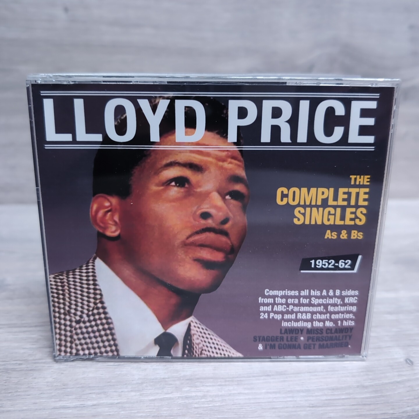 Lloyd Price - The Complete Singles As & Bs 1952-62 - 3CD Album Boxset - 2017 VGC