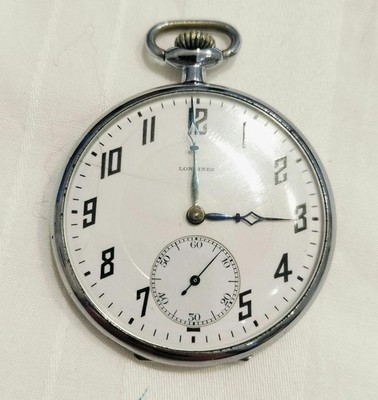 Longines Manual Hand-Winding Pocket Watch Sub-Dial Vintage