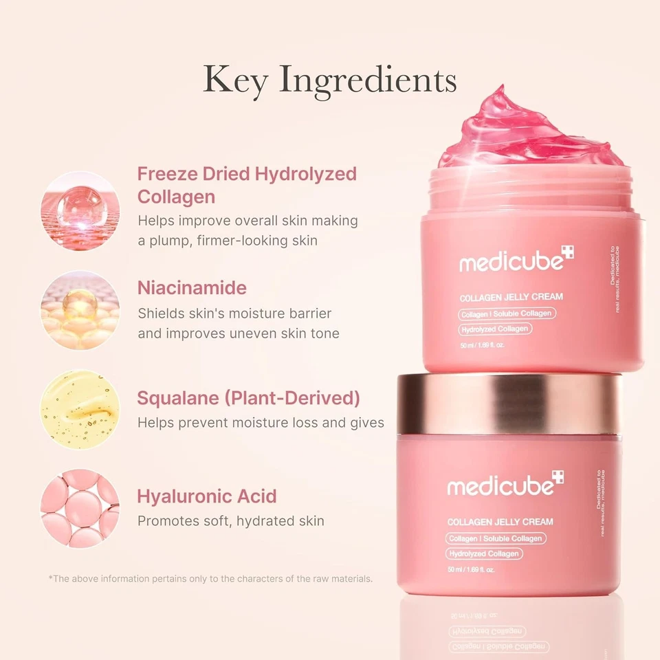 Medicube Collagen Jelly Cream 110ml -Niacinamide Hydrolyzed Collagen - Image 4 of 4